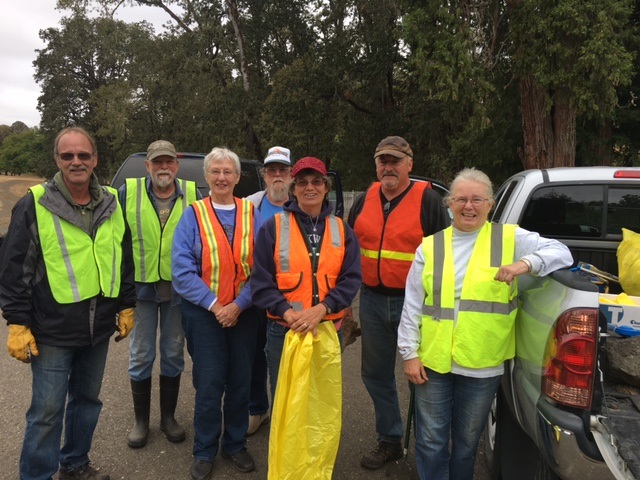 Trash pickup Sept 2015